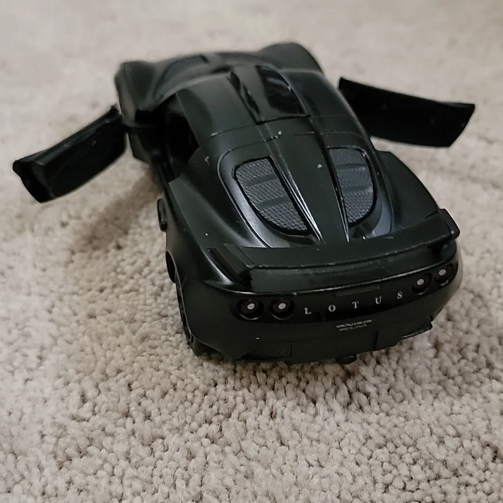 Lotus Exiga Scura Toy Car Pull Back Motion Black Car - 1/26 scale